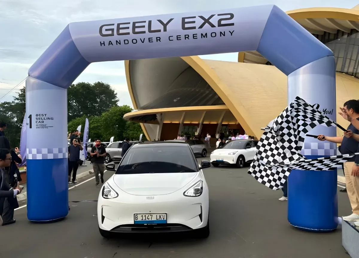 Geely EX2 Capai 5.000+ Unit Dipesan, Penjualan Awal Menggembirakan