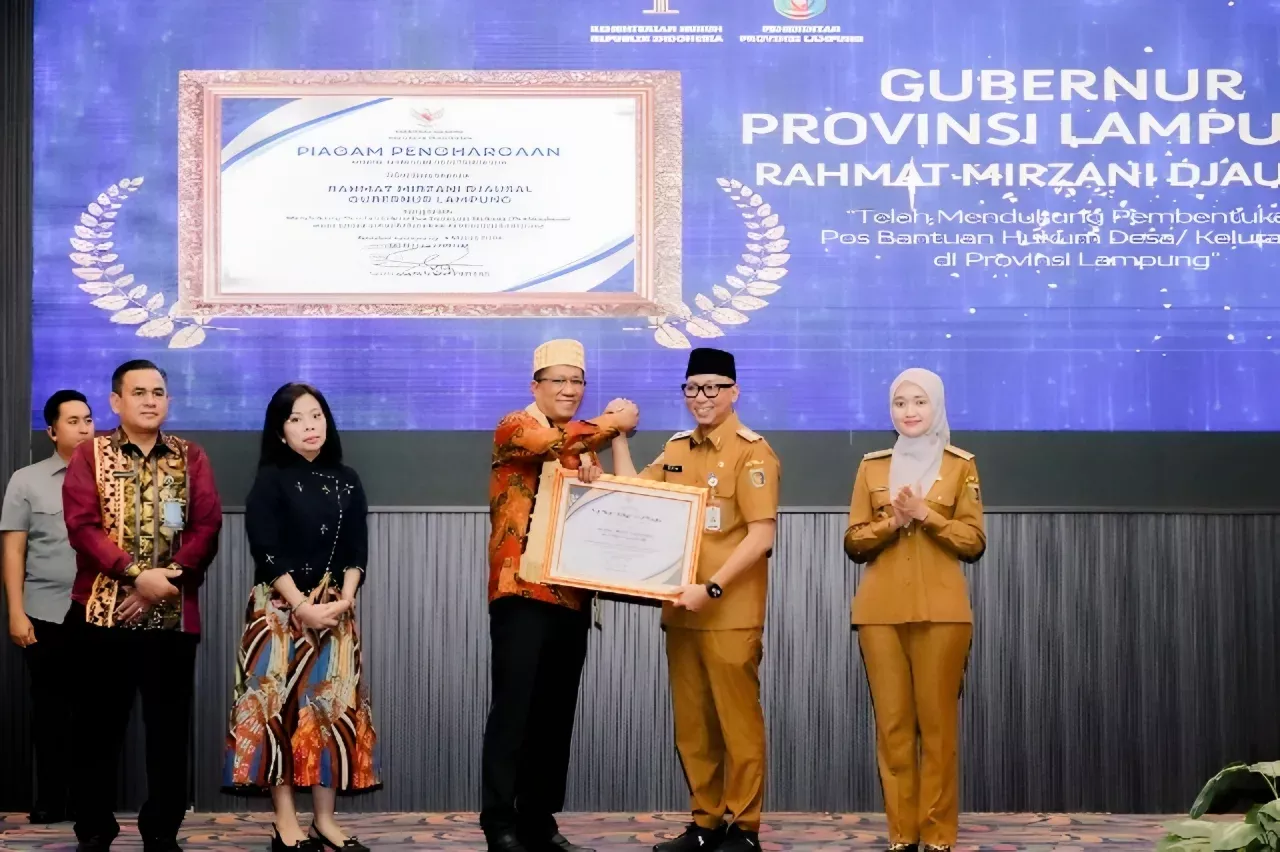 Gubernur Lampung Inisiasi Posbankum untuk Mempermudah Akses Keadilan di Tingkat Desa