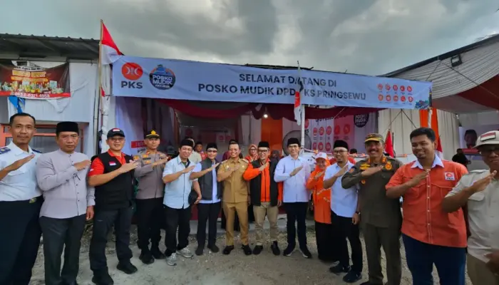 PKS Buka Lima Posko Mudik di Lampung, Sediakan Beragam Layanan Gratis