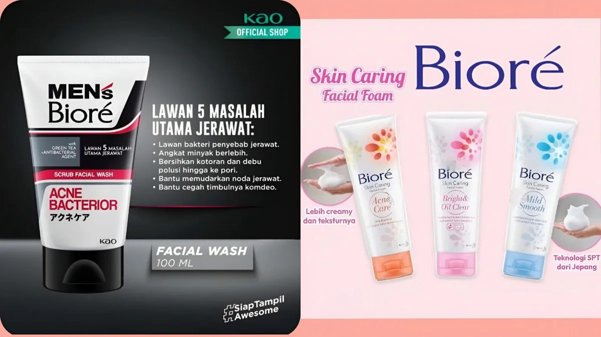Harga Biore Facial Wash Terbaru 2026 Cek Lengkap Semua Varian