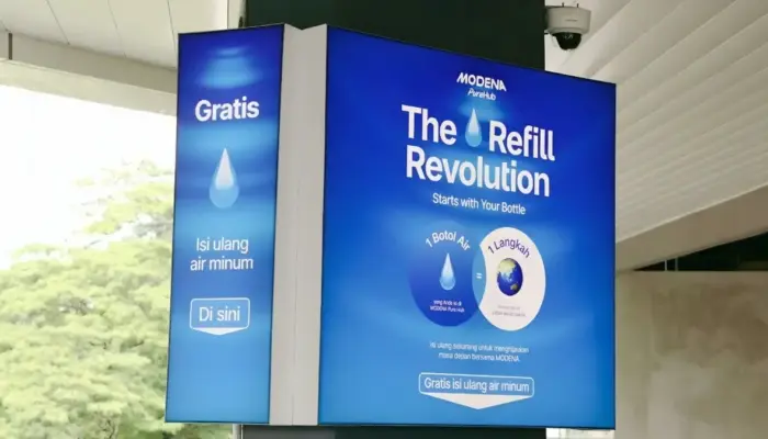 MODENA Dorong Gaya Hidup Berkelanjutan lewat Akses Air Minum Gratis di Masjid Saat Ramadan