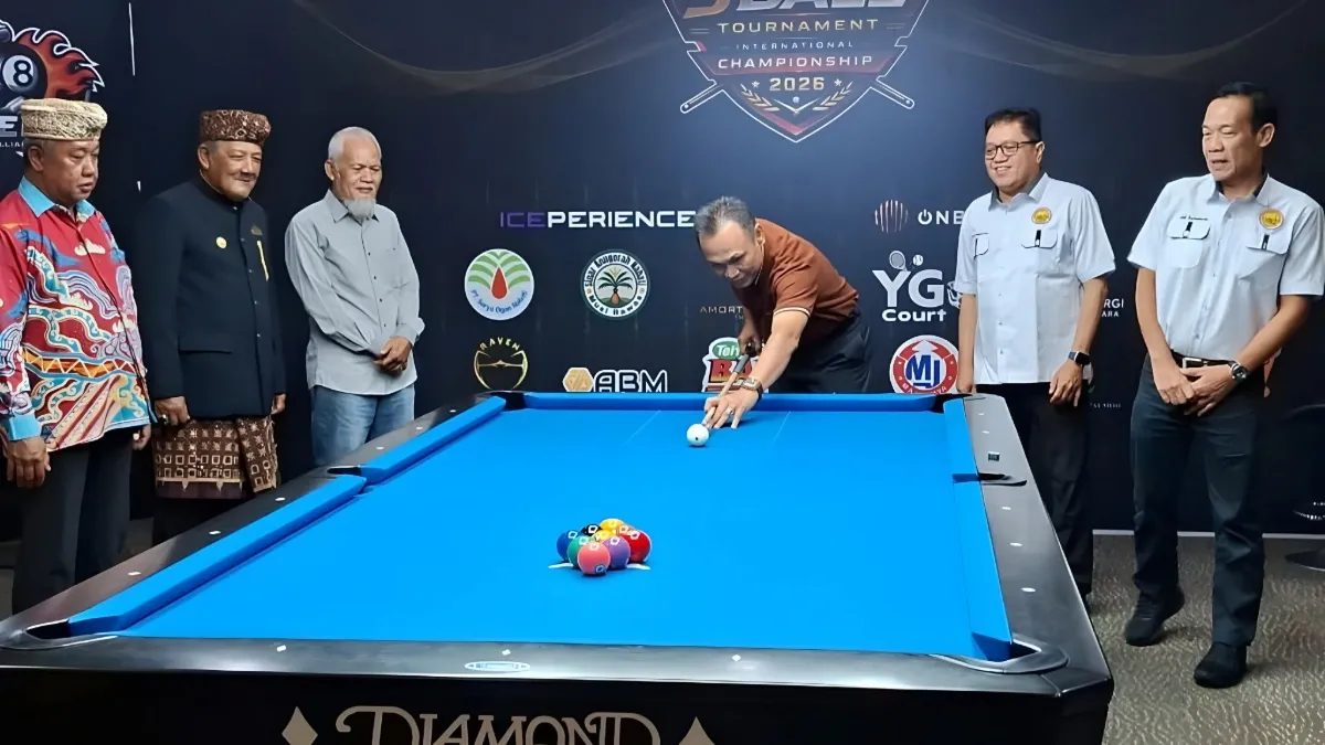 KONI Lampung Manfaatkan Turnamen Internasional Lengs 9 Ball untuk Target PON 2032
