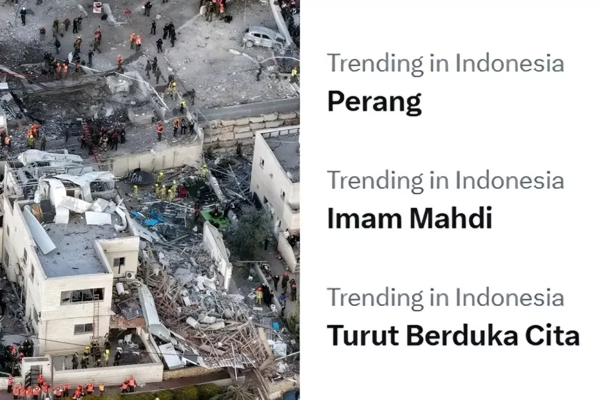 Ketegangan Iran-Israel Memuncak, ‘Imam Mahdi’ Jadi Trending di X & Google — Benarkah Tanda Kiamat?