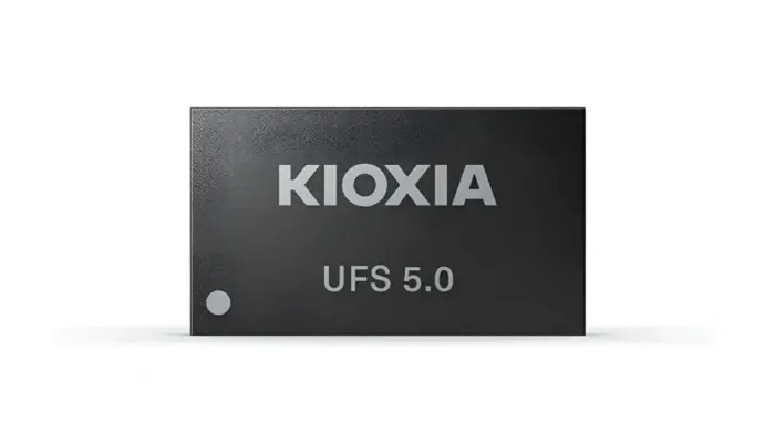 Kioxia Resmi Perkenalkan UFS 5.0, Bandwidth Capai 10,8 GB/s