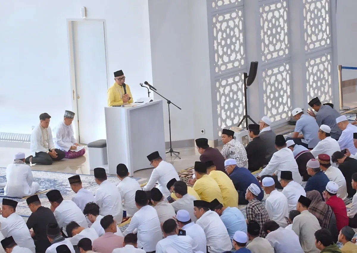 Lebaran 2026 di Lampung Berlangsung Aman dan Khidmat, Gubernur Mirza Soroti Semangat Ukhuwah