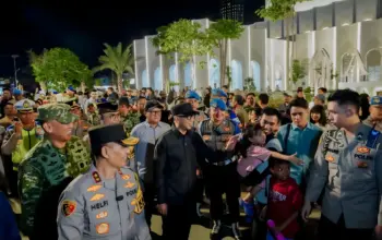 Malam Takbiran di Lampung Kondusif, Kapolda dan Gubernur Turun Langsung Pastikan Keamanan