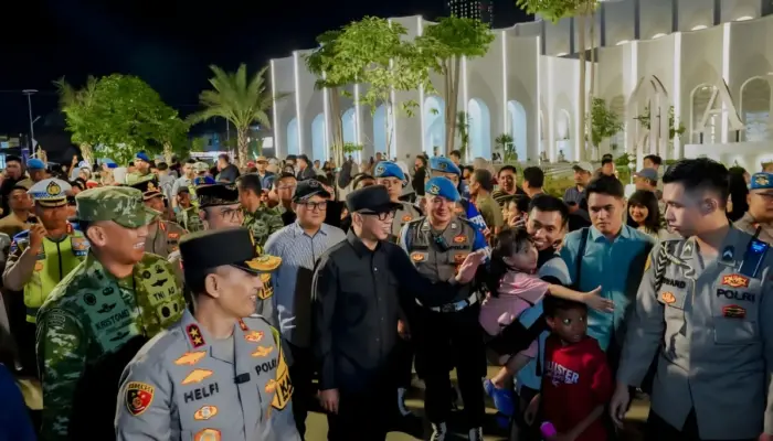 Kapolda dan Gubernur Lampung Pastikan Kamtibmas Kondusif Saat Malam Takbiran Idulfitri