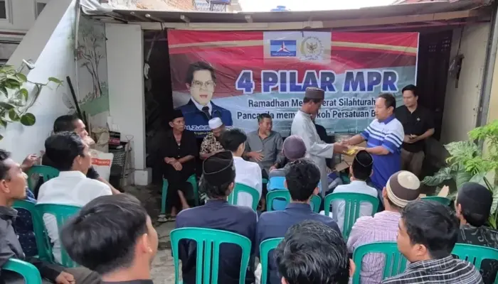 Hi. Zulkifli Anwar Sosialisasikan Empat Pilar Kebangsaan di Bulan Ramadhan di Kota Baru, Bandar Lampung