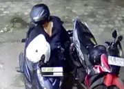 Motor Beat Hilang di Dekat Flyover MBK Bandar Lampung, Pelaku Terekam CCTV