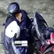 Motor Beat Raib di Sekitar Flyover MBK Bandar Lampung Aksi Pelaku Terekam CCTV