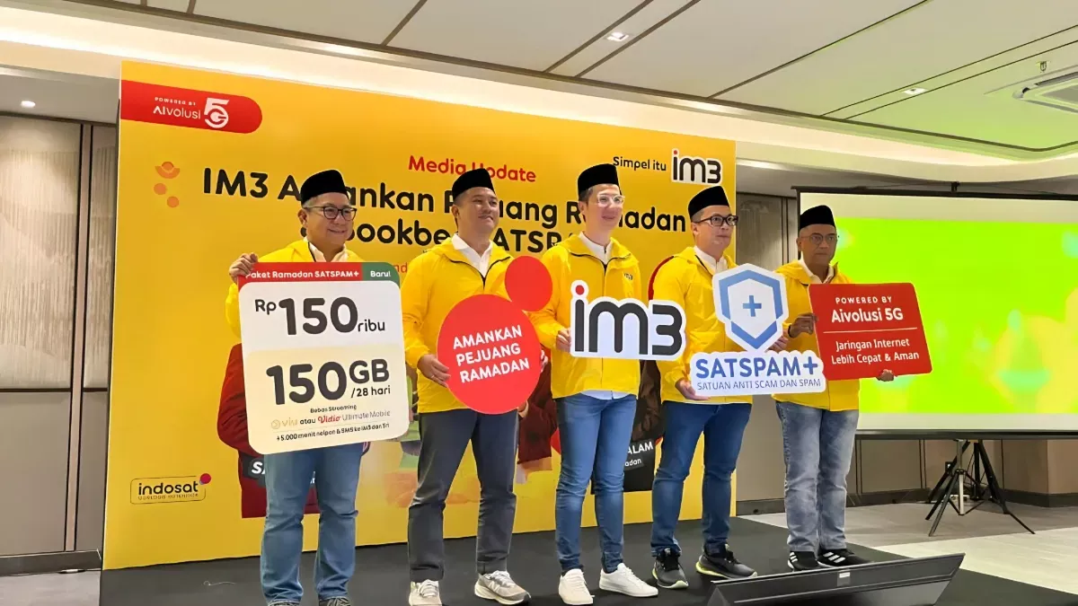 Mudik Lebaran Lebih Aman, Indosat Luncurkan Fitur Anti Spam IM3 Satspam+ dan 5G di Lampung