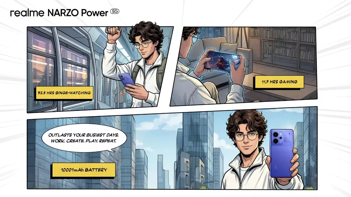 Narzo Power 5G dari realme Bakal Rilis, Hadir dengan Baterai 10.001mAh ala P4 Power