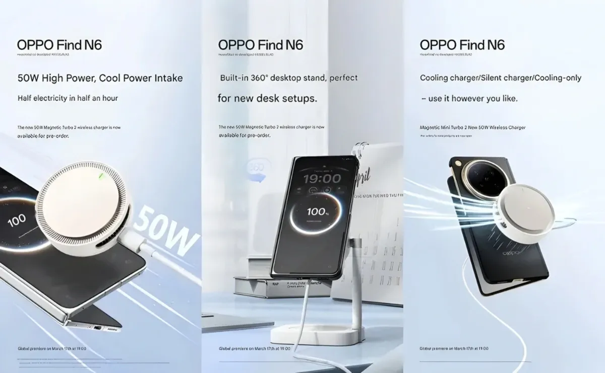 OPPO Find N6 Akan Dukung Aksesoris Magnetik, Ini Bocorannya