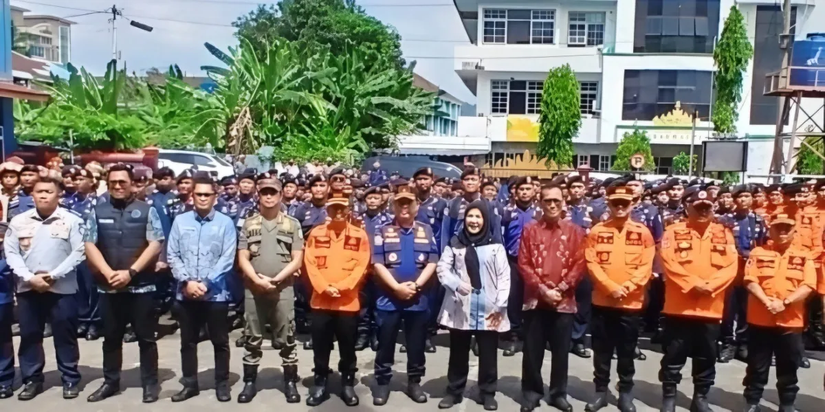 Pemkot Bandar Lampung Tingkatkan Kesiapan Satgas Hadapi Bencana