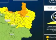 Peringatan Dini Cuaca DKI Jakarta 26 Maret 2026: Hujan Lebat dan Petir Berpotensi Meluas