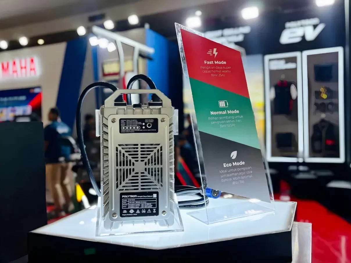Polytron Luncurkan Fast Charging Portabel 25A untuk Motor Listrik, Dibanderol Rp3,8 Juta