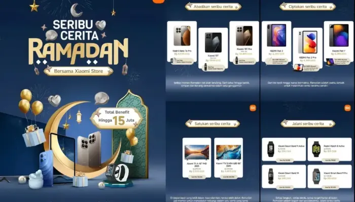 Xiaomi Hadirkan Promo Ramadan 2026, Diskon Besar dan Bonus Perangkat Ekosistem