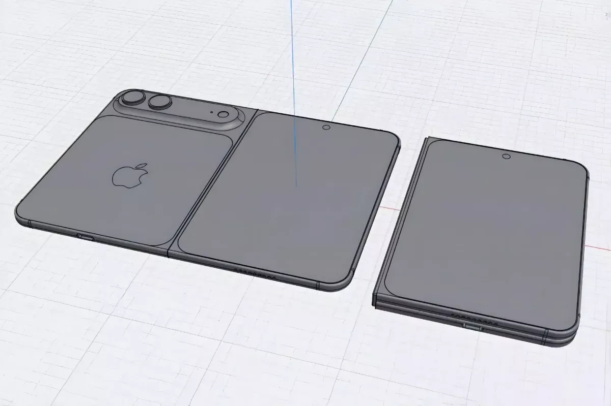 Render CAD Apple Foldable Kembali Beredar, Apa Bedanya dari Bocoran Sebelumnya?