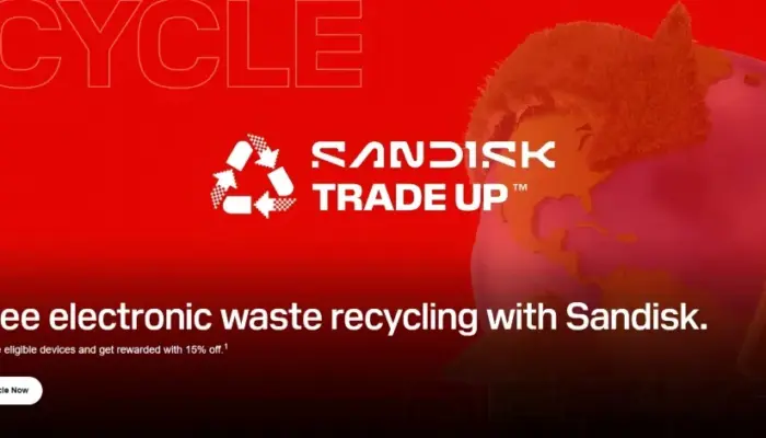 SanDisk Hadirkan Fitur Trade-Up, Dukung Program Daur Ulang Gadget Berhadiah Voucher