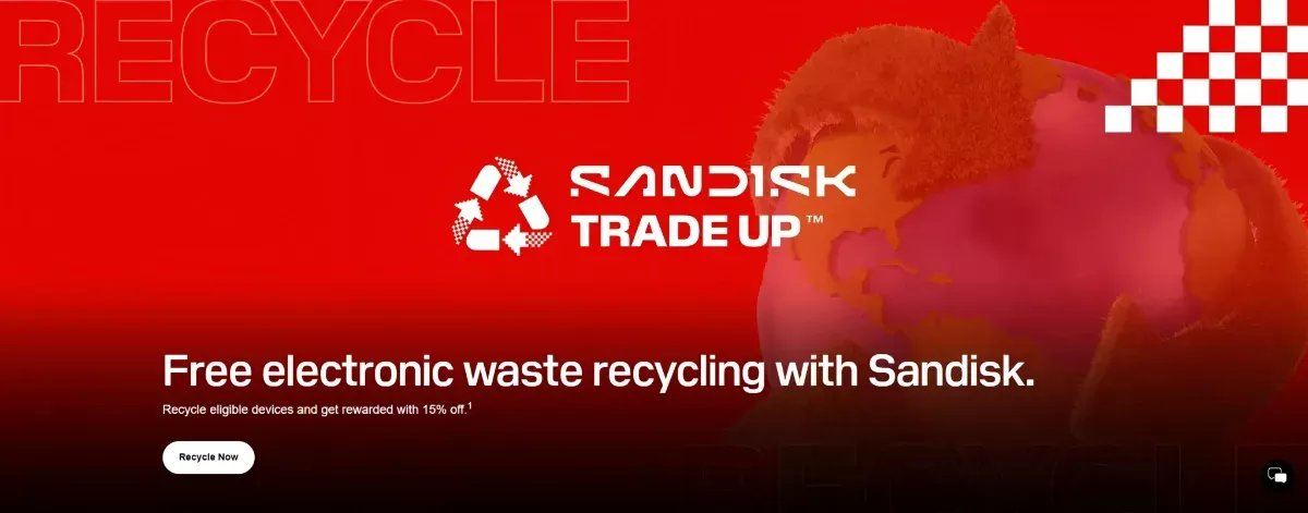 SanDisk Hadirkan Program Trade-Up, Gadget Lama Bisa Ditukar dengan Voucher