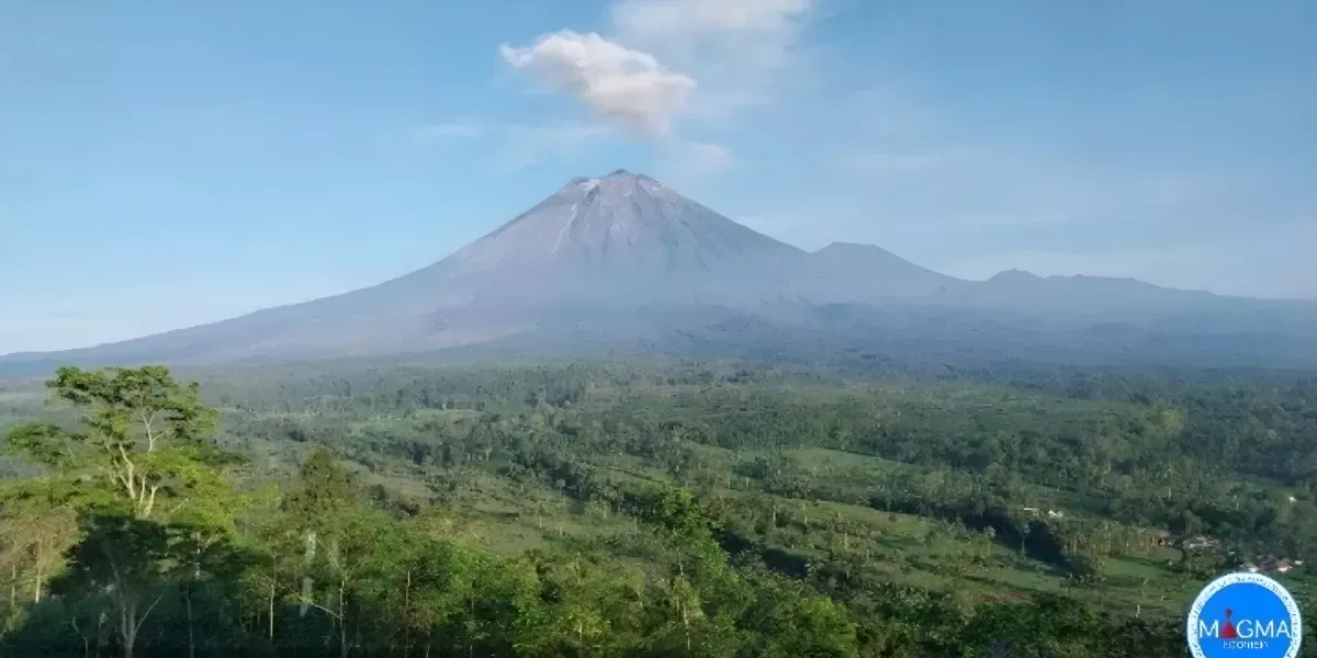 Semeru Kembali Aktif 24 Kali Letusan Terjadi Warga Dilarang Dekati Besuk Kobokan
