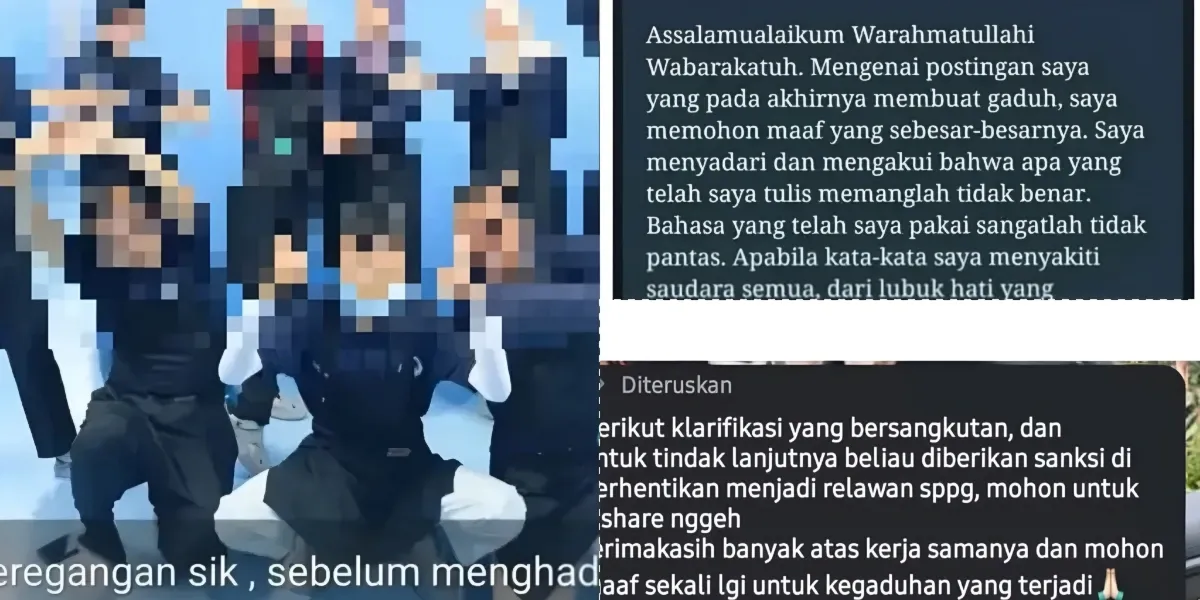 Story WA Viral, Karyawan SPPG Purbalingga Akhirnya Minta Maaf dan Kehilangan Pekerjaan