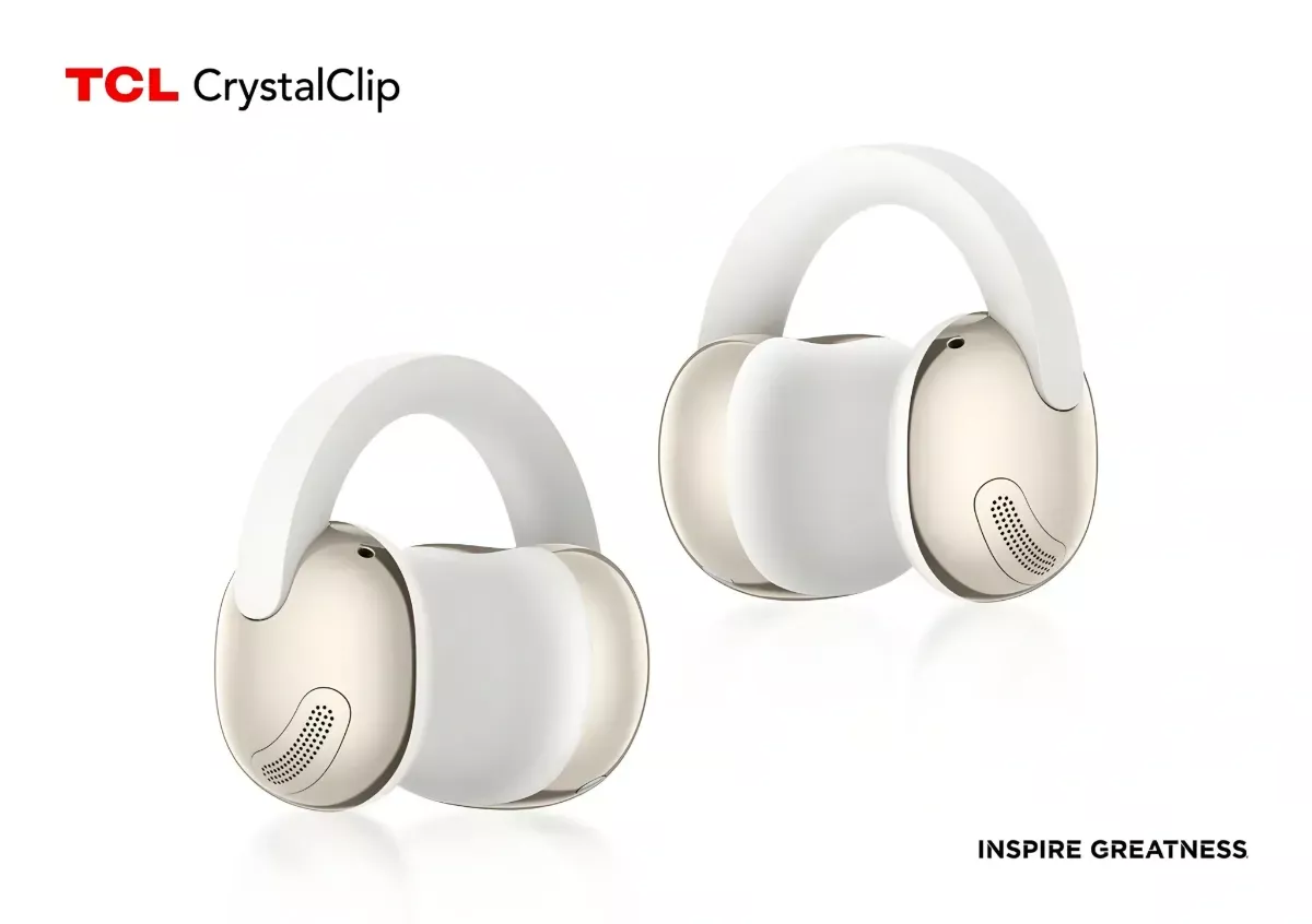 TCL CrystalClip OWS Resmi Meluncur, Earbud Open-Ear Pertama dari TCL