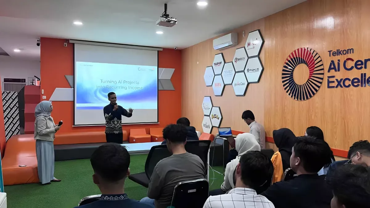 Talenta Digital di Makassar Kini Bisa Komersialkan Proyek AI dengan Dukungan AI Center