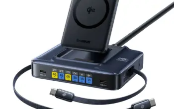 Teknologi Canggih Baseus Nomos 245W: Layar Digital + Qi2 untuk Semua Gadget