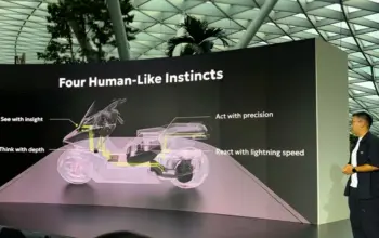 Teknologi Omo Robot pada Motor Listrik Omoway Omo X, Apa Saja Fitur Utamanya?