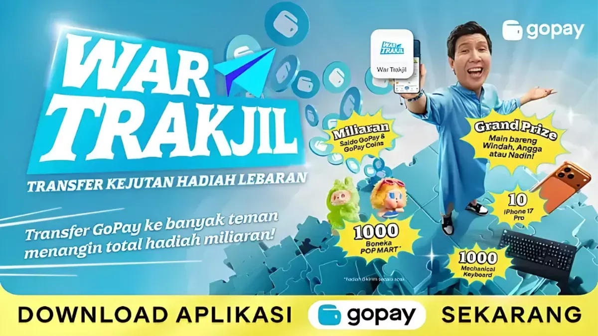 Transfer Saldo di GoPay Saat War Takjil, Kesempatan Menang Hadiah Miliaran Terbuka
