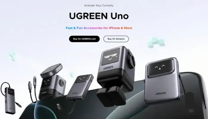 Ugreen Uno Series: Charger Robotik Menggemaskan dengan Teknologi GaN Cepat dan Efisien