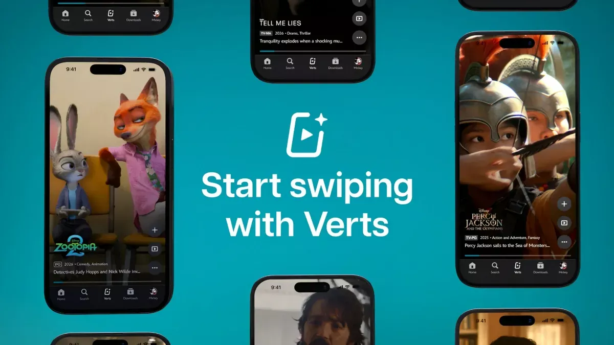 Video Vertikal ala TikTok Kini Bisa Dinikmati di Disney Plus Lewat “Verts”