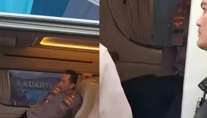 Viral! Polisi Coba Dekati Mobil Kapolri Listyo Sigit di Ogan Ilir, Langsung Dicegah Ajudan