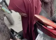 Viral Rok Tersangkut Rantai Motor Jelang Lebaran Netizen Ingatkan Risiko Berbahaya