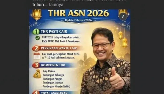Hati-hati! Link Pendaftaran THR ASN 2026 Viral, Ternyata Hoaks dan Berbahaya