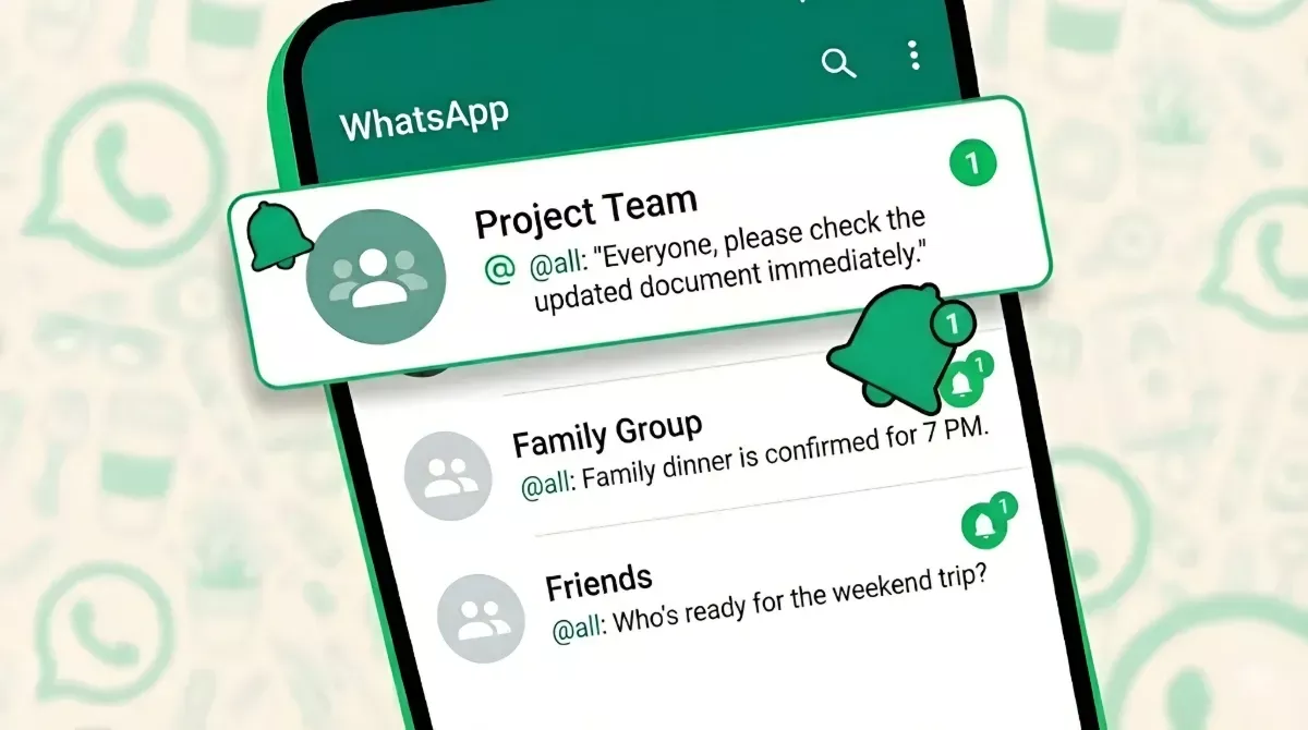 WhatsApp Hadirkan Fitur @all, Mempermudah Panggilan Semua Anggota Grup di Indonesia