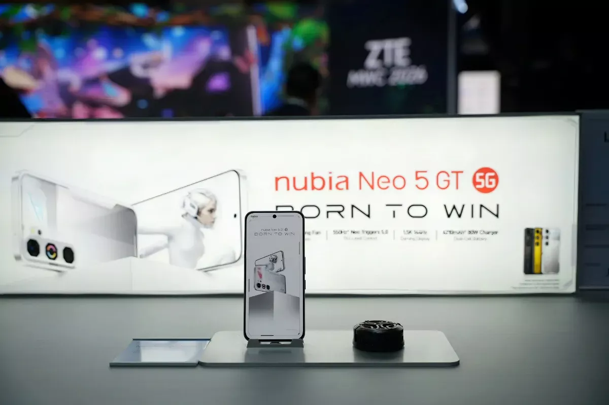 nubia Neo 5 GT Resmi Diperkenalkan, HP Gaming Terjangkau dengan Kipas Pendingin Aktif