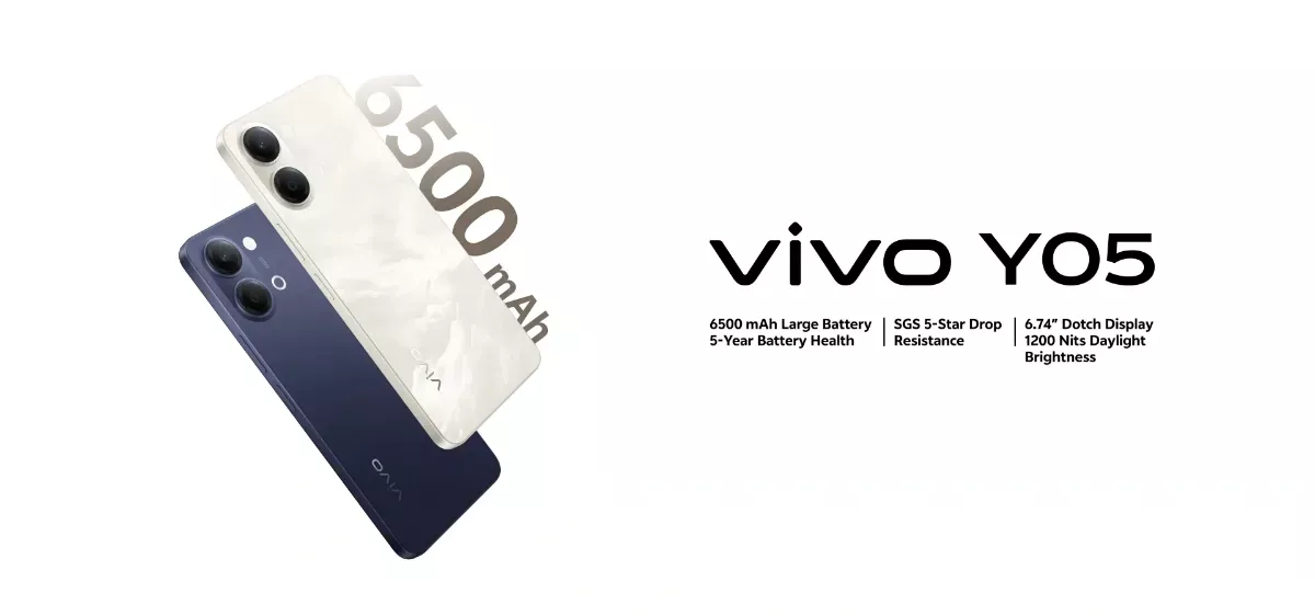 vivo Y05 Resmi Meluncur, Hadir dengan Layar 120Hz dan Baterai Besar