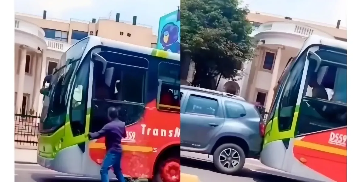 Aksi Nekat Pengendara di Bogota Terobos Jalur Bus hingga Picu Kemacetan