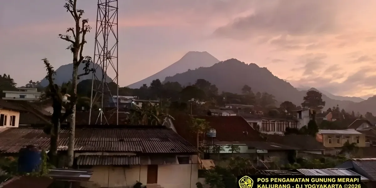 Aktivitas Gunung Merapi Hari Ini, Lava Mengalir 2 Km, Ancaman Awan Panas Diwaspadai