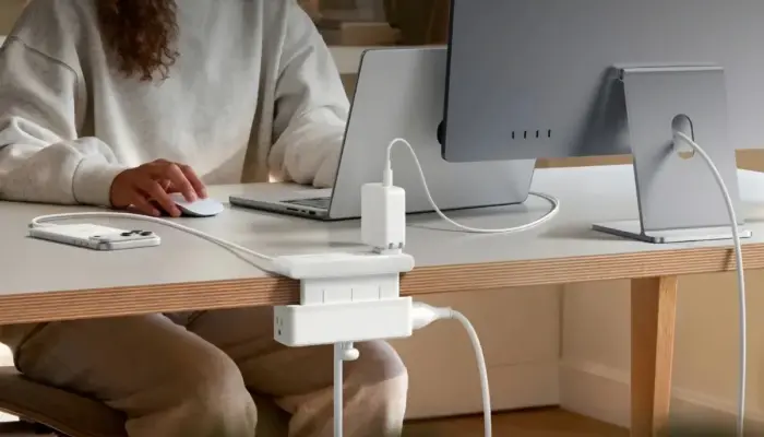 Anker Perkenalkan Nano Power Strip 10-in-1 dengan Clamp, Solusi Meja Kerja Rapi