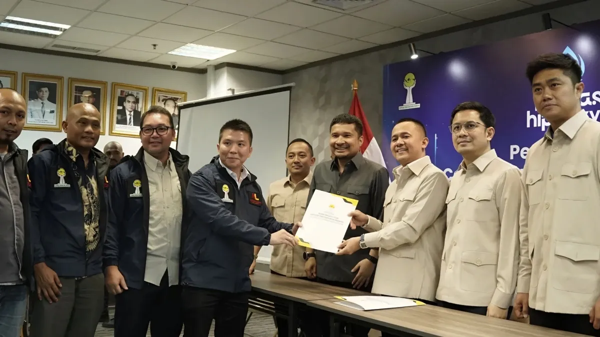 Anthony Leong Resmi Ambil Formulir Caketum HIPMI, Soroti Peran Pengusaha Sesuai Konstitusi