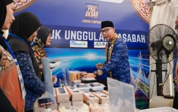 Antusiasme Pelaku UMKM Sambut Rahmat Mirzani Djausal PKU Akbar PT Permodalan Nasional Madani Dorong Daya Saing UMKM Lampung
