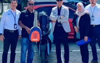 BRILink Agen Bandar Jaya Raih Yamaha NMAX, BRI Dorong Peningkatan Transaksi Lewat Program AKSi 5 BRILink Kanca Bandar Jaya Sabet Yamaha NMAX, BRI Tingkatkan Transaksi Lewat Program AKSi