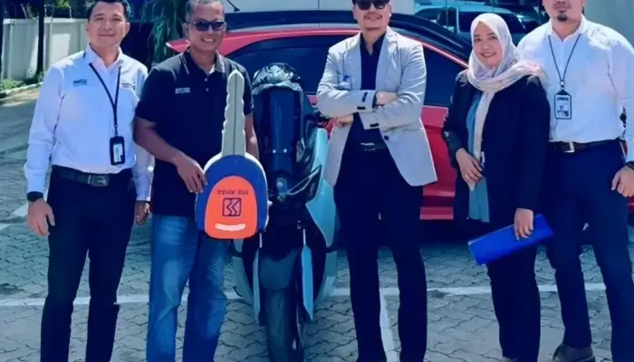 BRILink Agen Bandar Jaya Raih Yamaha NMAX, BRI Dorong Peningkatan Transaksi Lewat Program AKSi