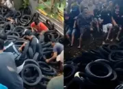 Warga Wonosobo Berebut Ban Bekas, Ternyata Jadi Peluang Ekonomi Menjanjikan