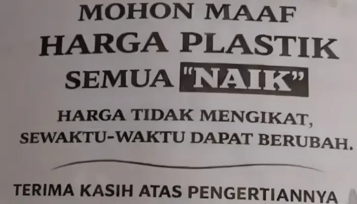 Harga Plastik Melonjak, Mendag Budi Santoso Ungkap Dampak Konflik Timur Tengah