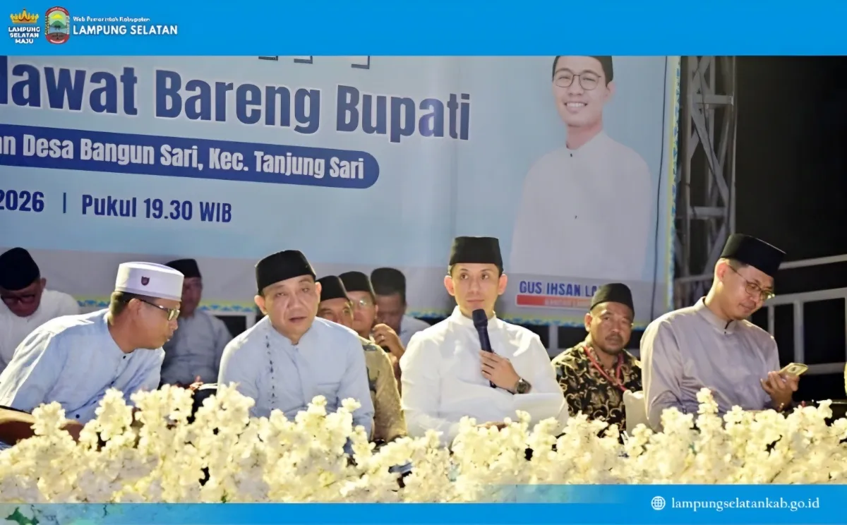 Bupati Lampung Selatan Apresiasi Penghafal Al-Qur’an, Dua Warga Tanjung Sari Terima Hadiah