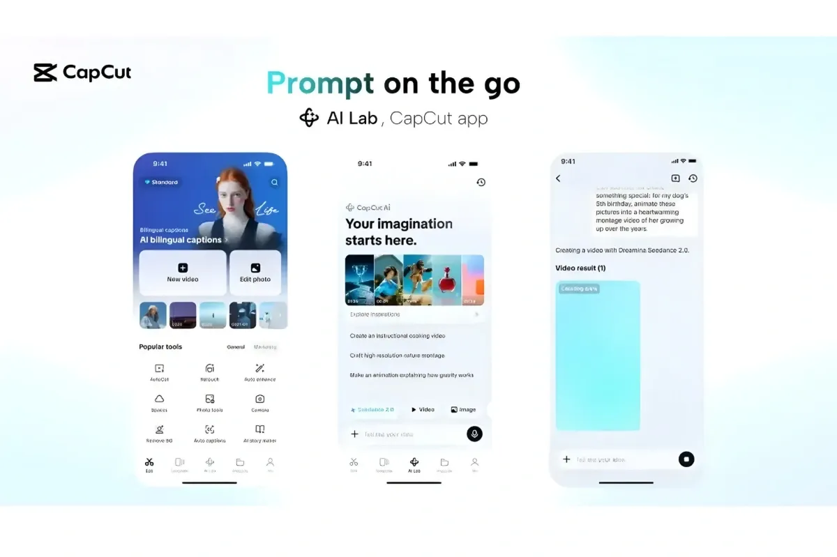 CapCut Hadirkan Dreamina Seedance 2.0, Ciptakan Video AI ala Film Hollywood!